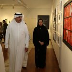 الشيخ راشد ال خليفة اثناء الافتتاح