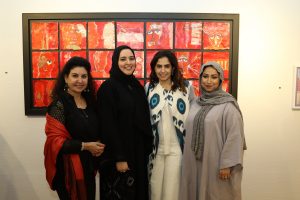 الفنانات المشاركات في المعرض